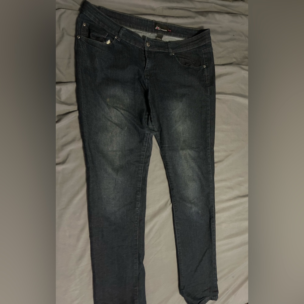 Dots fashion junior size 17/18 Dark indigo jeans